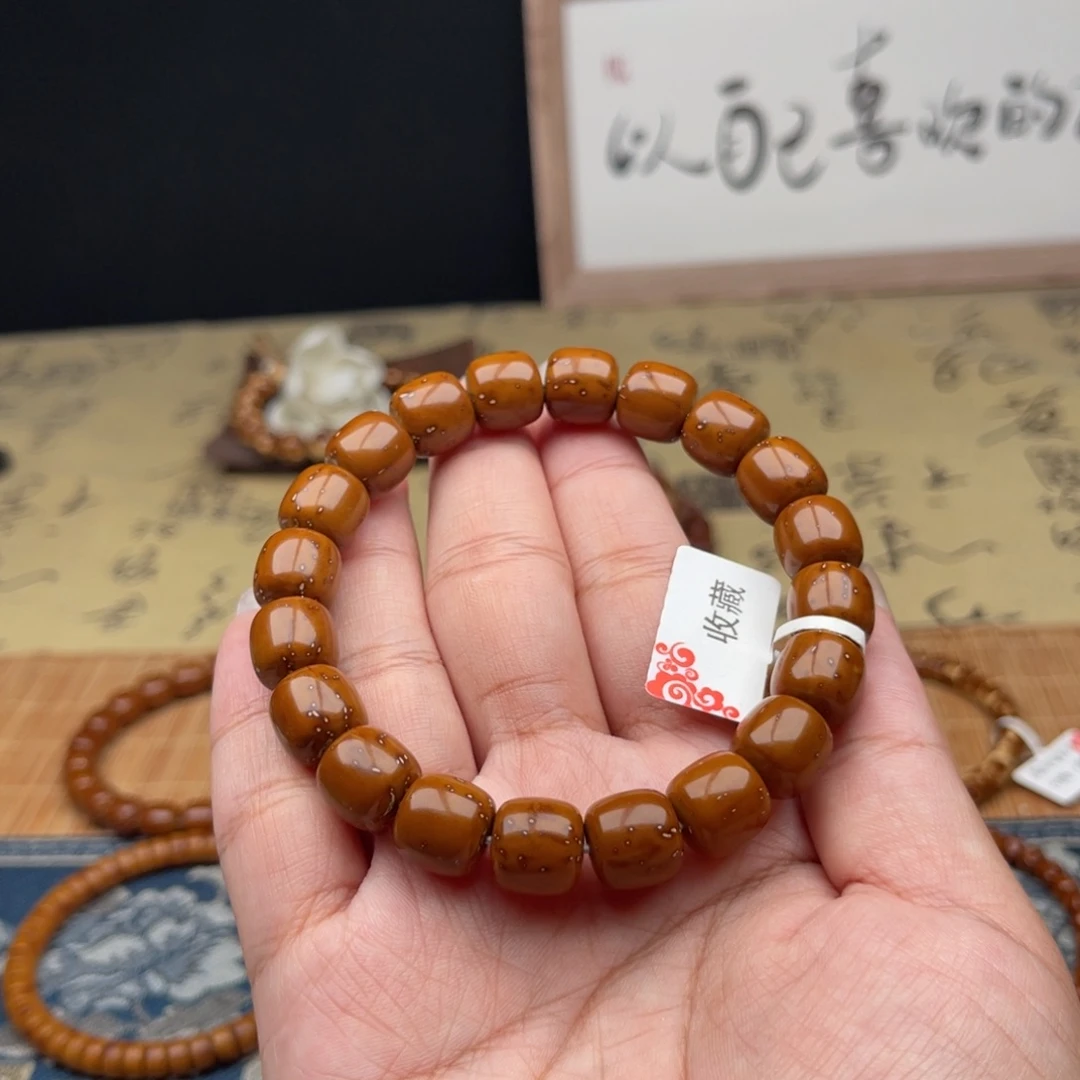 S****手串紫金鼠实心老型11