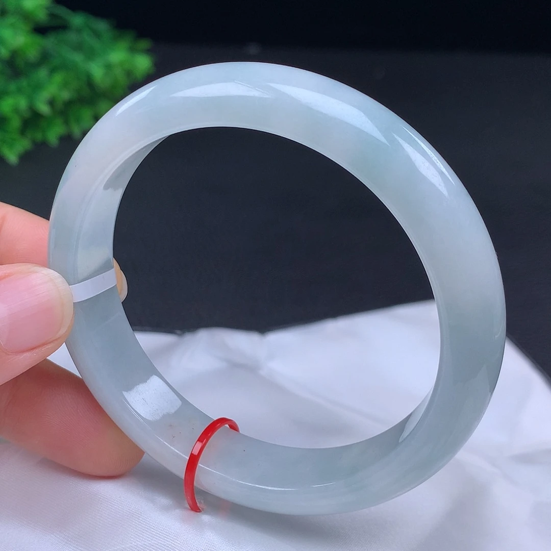 翡翠未镶嵌手镯62圈口431809