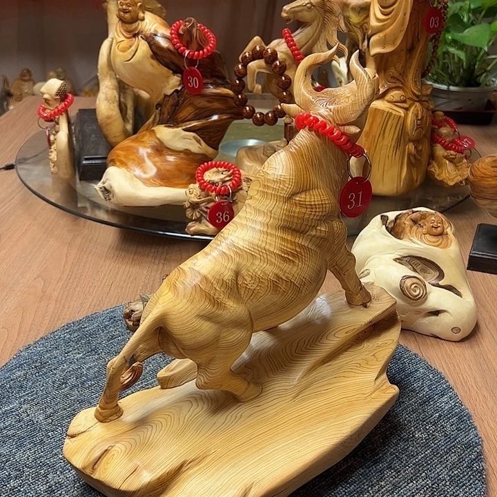 柏木把件崖柏摆件