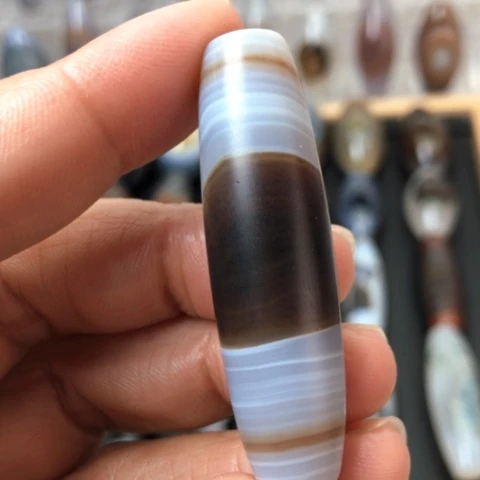 玛瑙/玉髓未镶嵌吊坠(不含链)