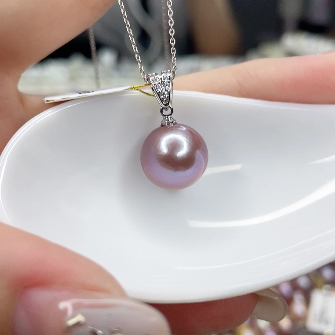 淡水珍珠未镶嵌吊坠(赠链)