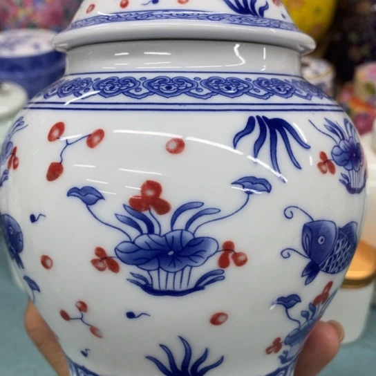 瓷片陶瓷密封罐茶叶罐