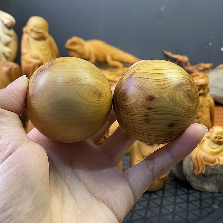 柏木（崖柏）5.0对眼精品手球