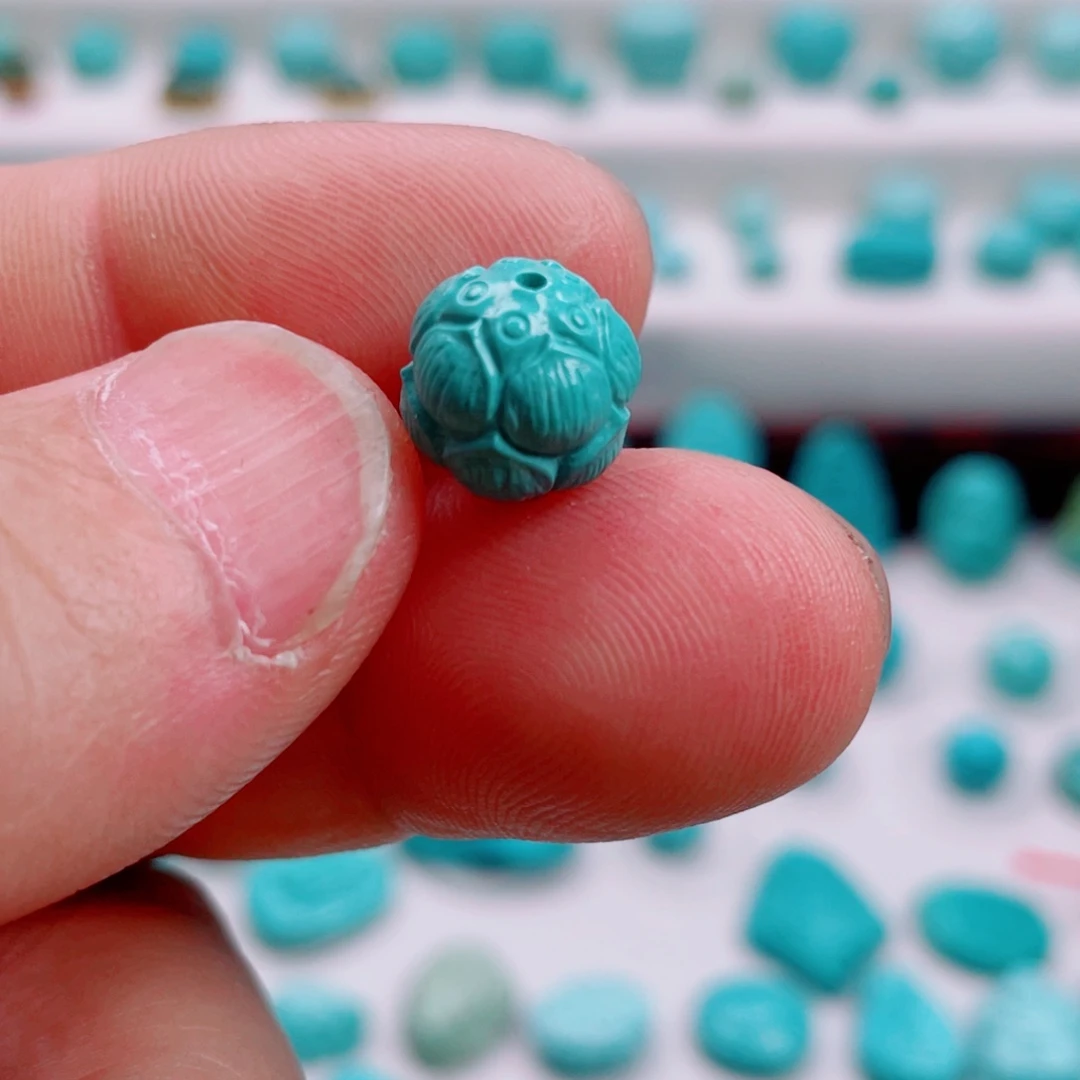 绿松石未镶嵌吊坠(不含链)