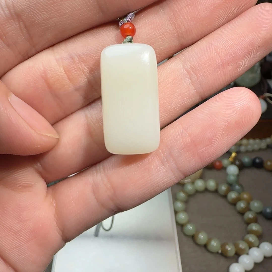 和田玉牌子未镶嵌好****好