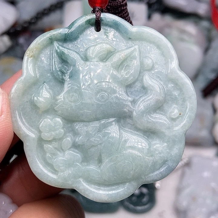 颈饰未镶嵌翡翠翡翠