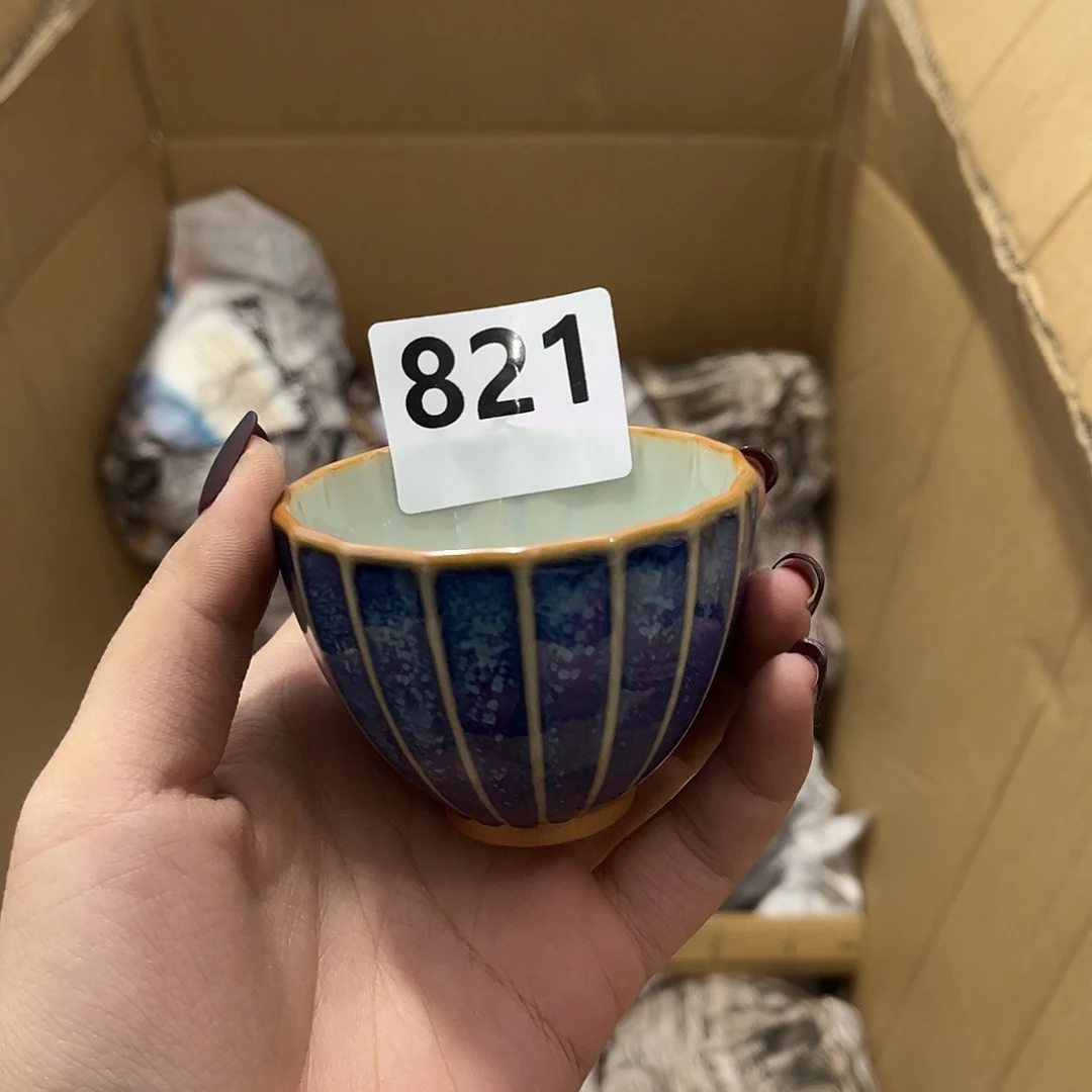 瓷片茶摆件工艺品摆件666