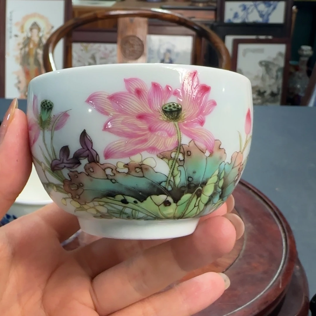 摆件景德镇陶瓷好好好