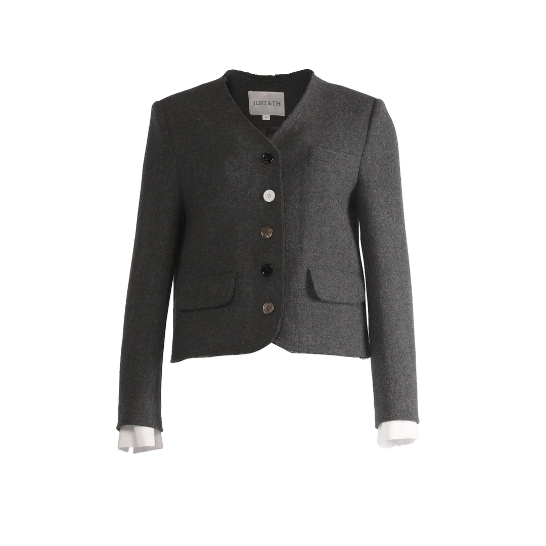 冬女装上衣31070碳灰