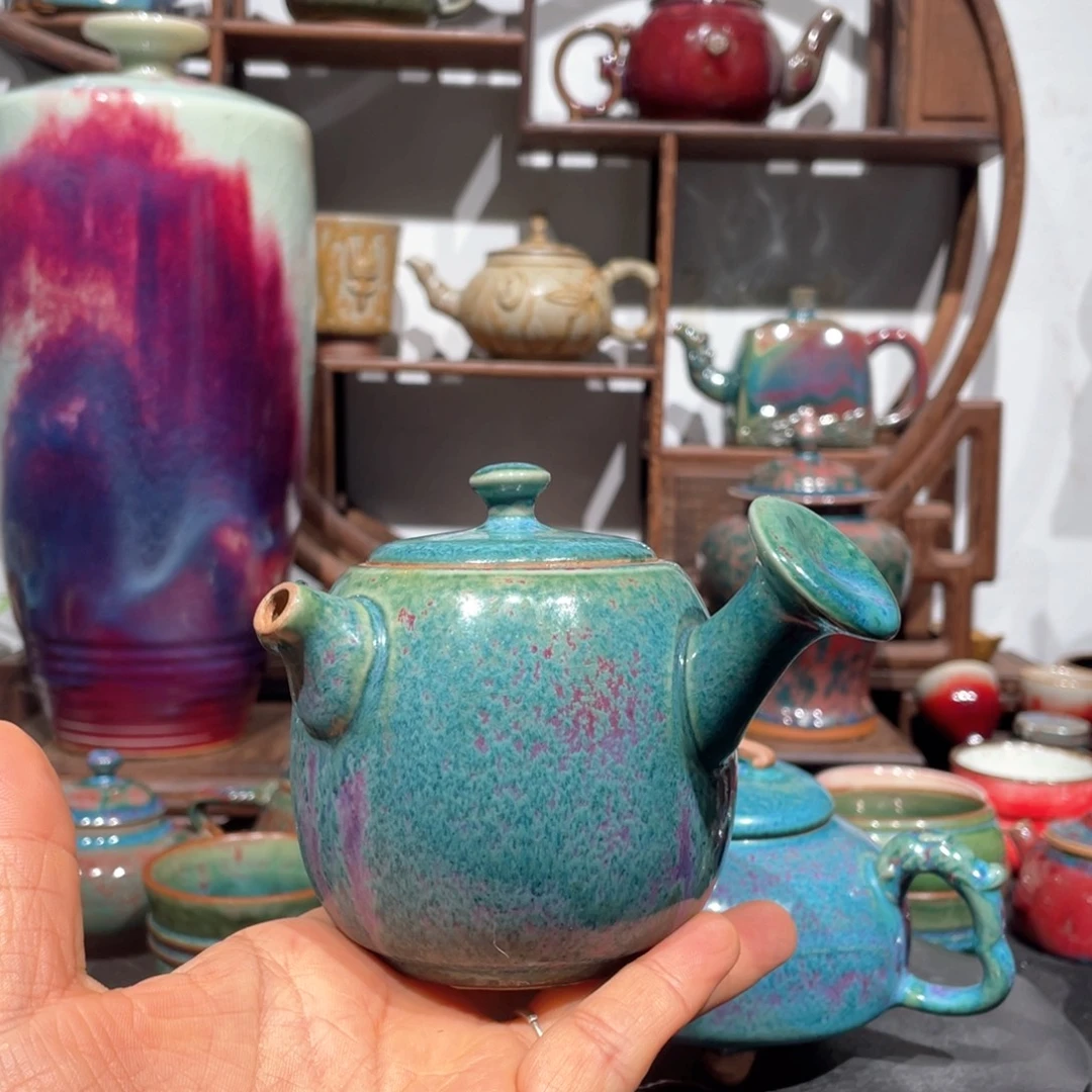 一***星中国神后钧瓷茶器