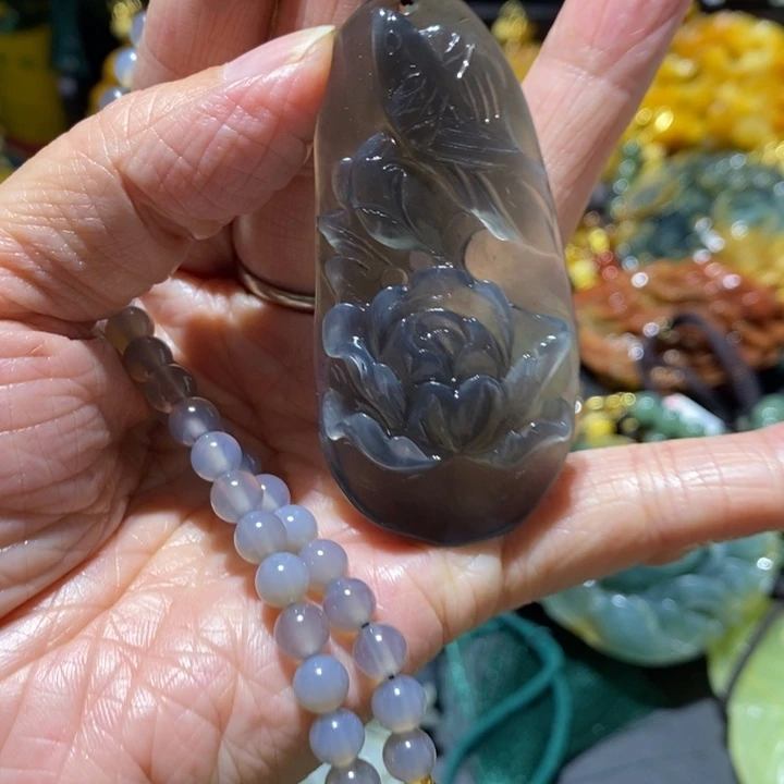 岫玉岫玉吊坠未镶嵌