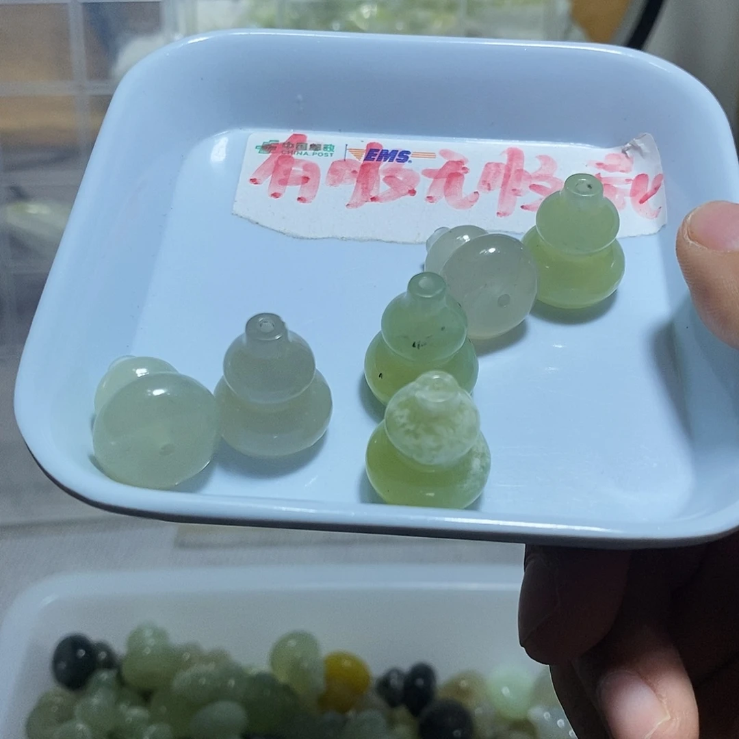 合金蛇纹石玉颈饰282