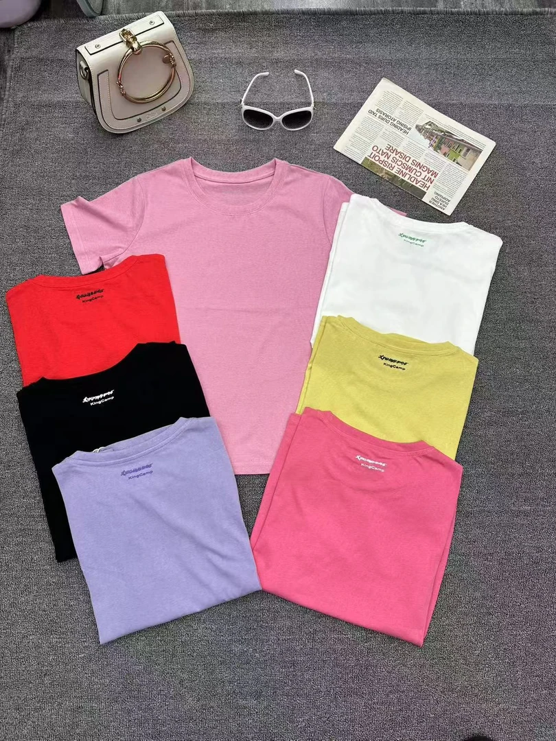 8888夏季简约糖果色百搭上衣25020