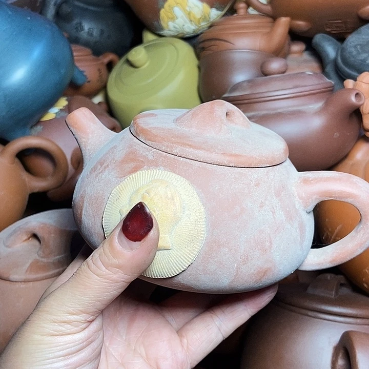 全手工制作宜兴紫砂茶壶