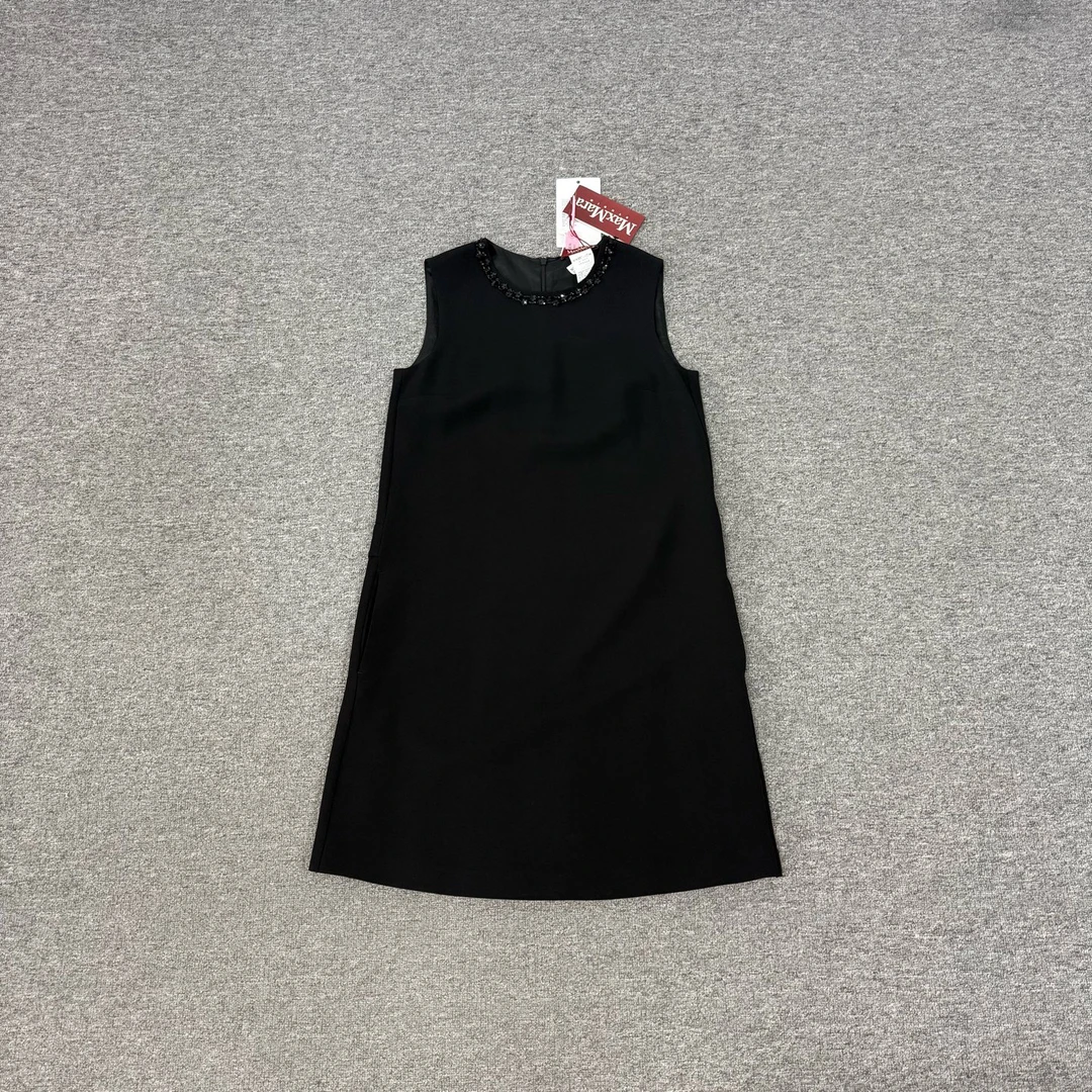 99新 AMIPARIS maxmara 无袖连衣裙42码 带吊牌