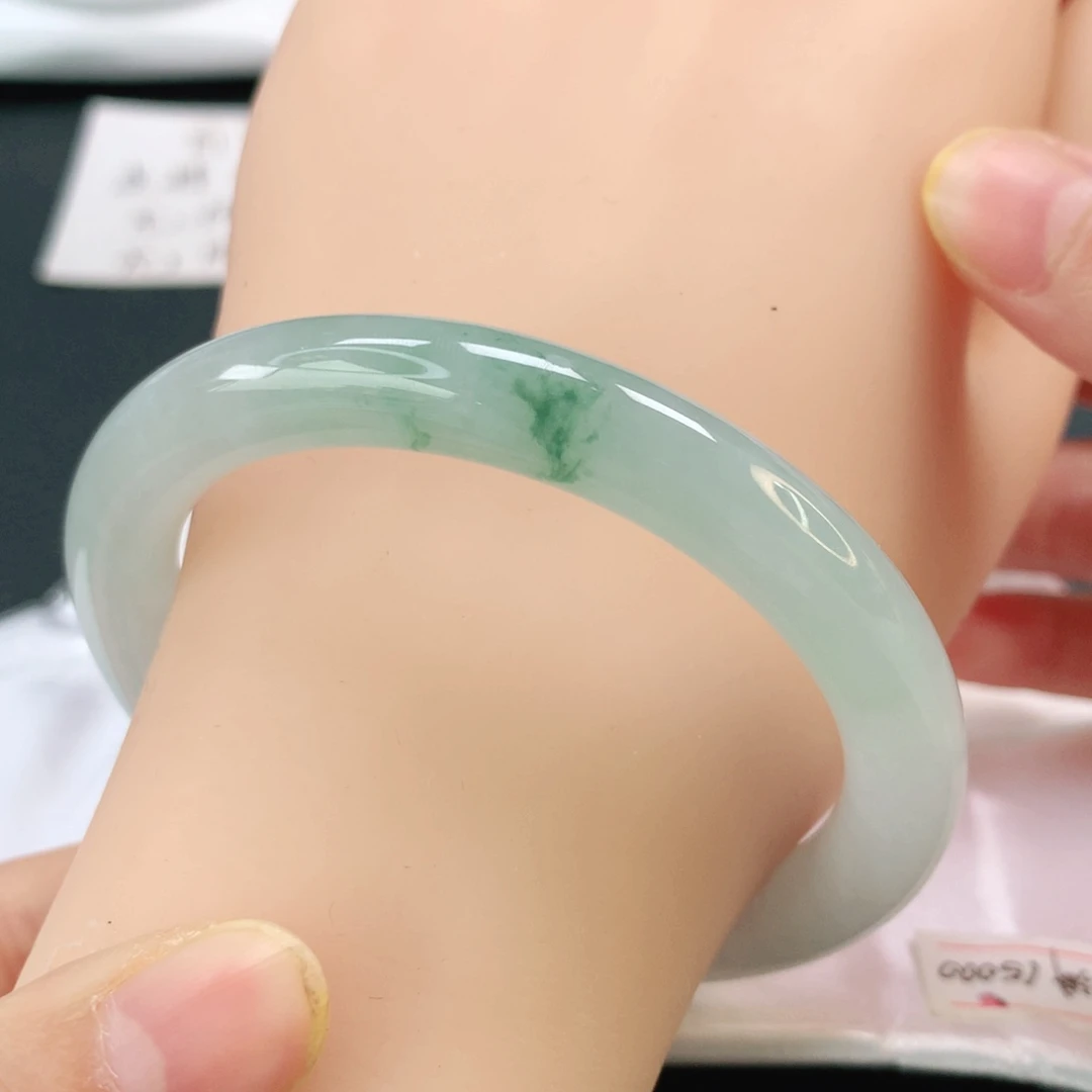 未镶嵌手镯翡翠翡翠手镯56圆