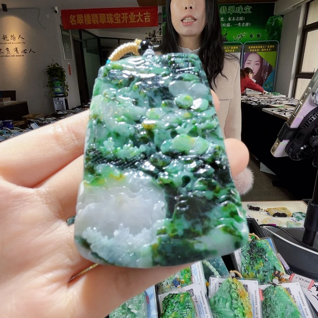 颈饰未镶嵌翡翠翡翠