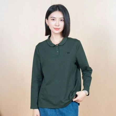 彼得潘领刺绣新款T衬衫C2413812 YS Z