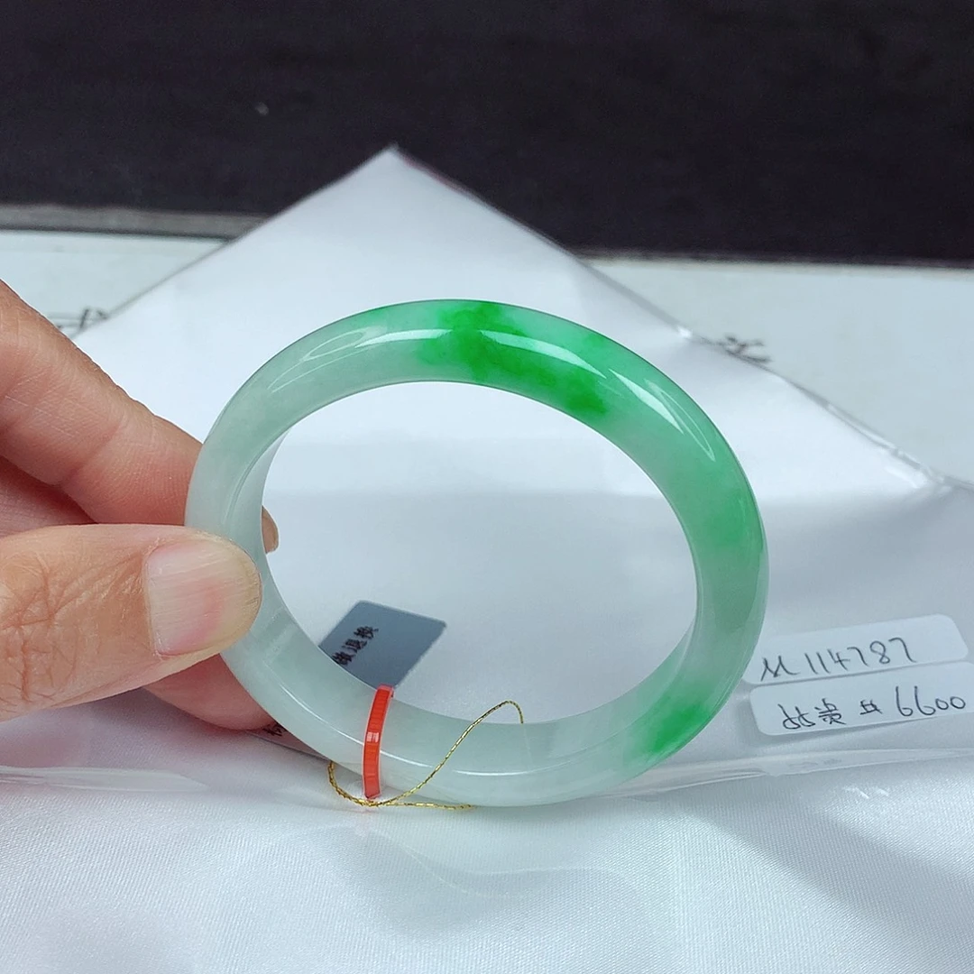 未镶嵌手镯翡翠55贵4787