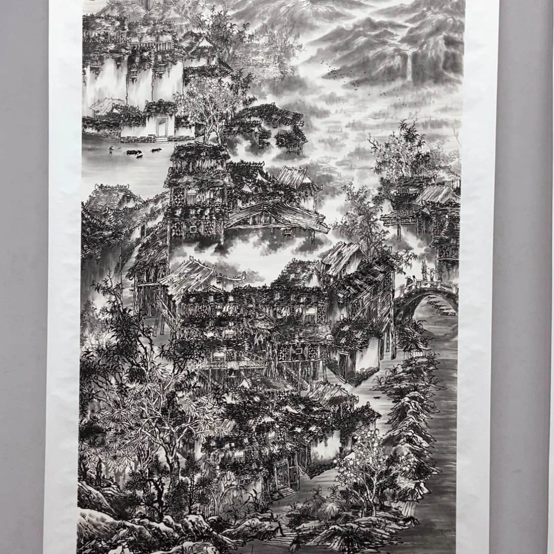 国画唐年桂大六尺精品佳作
