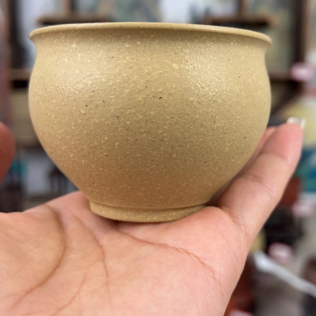 紫砂茶杯拙器甄选，纯原本矿。