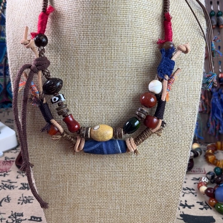 玛瑙/玉髓未镶嵌颈饰