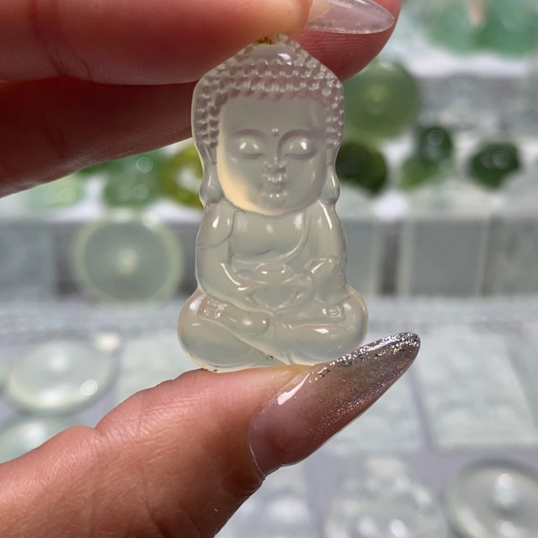未镶嵌蛇纹石玉颈饰