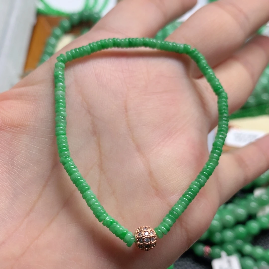 未镶嵌手链翡翠翡翠