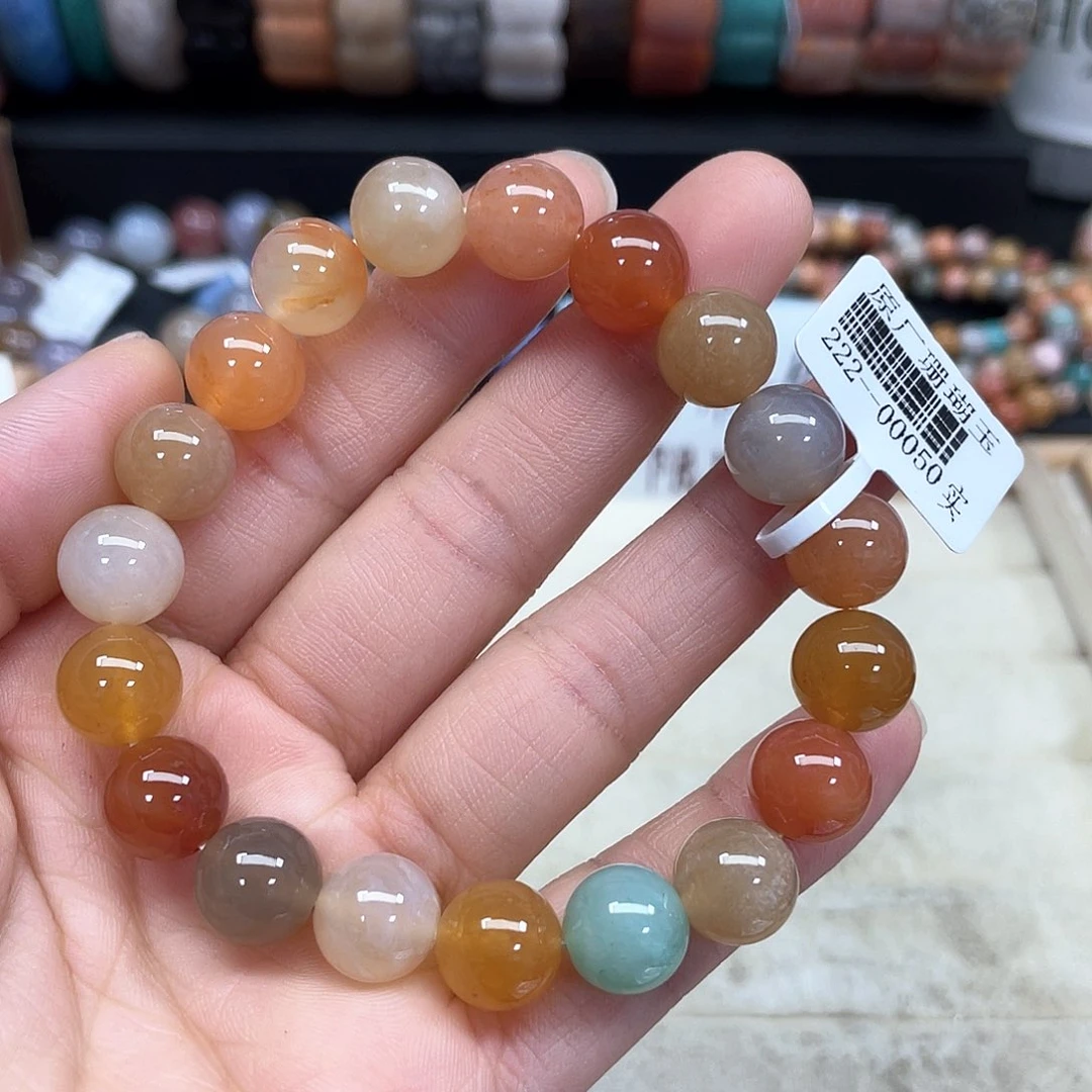 硅化珊瑚（珊瑚玉）手串未镶嵌588