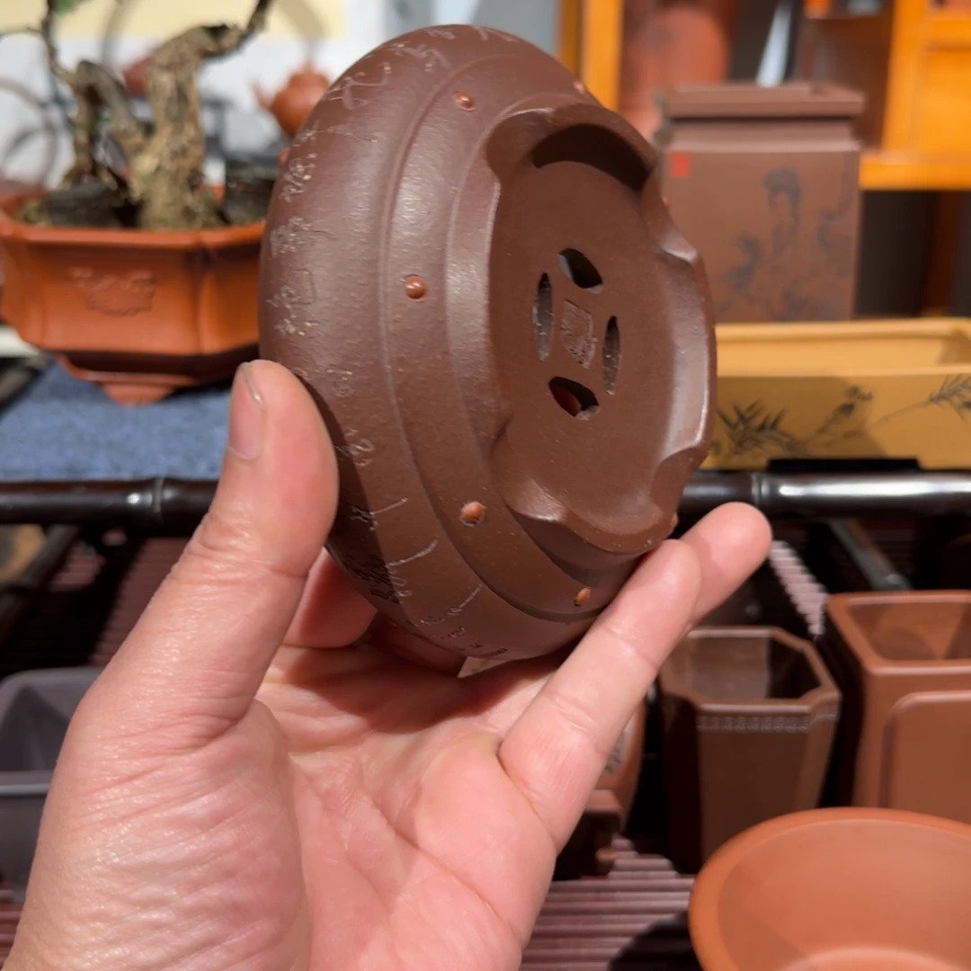 花盆紫砂原矿紫泥