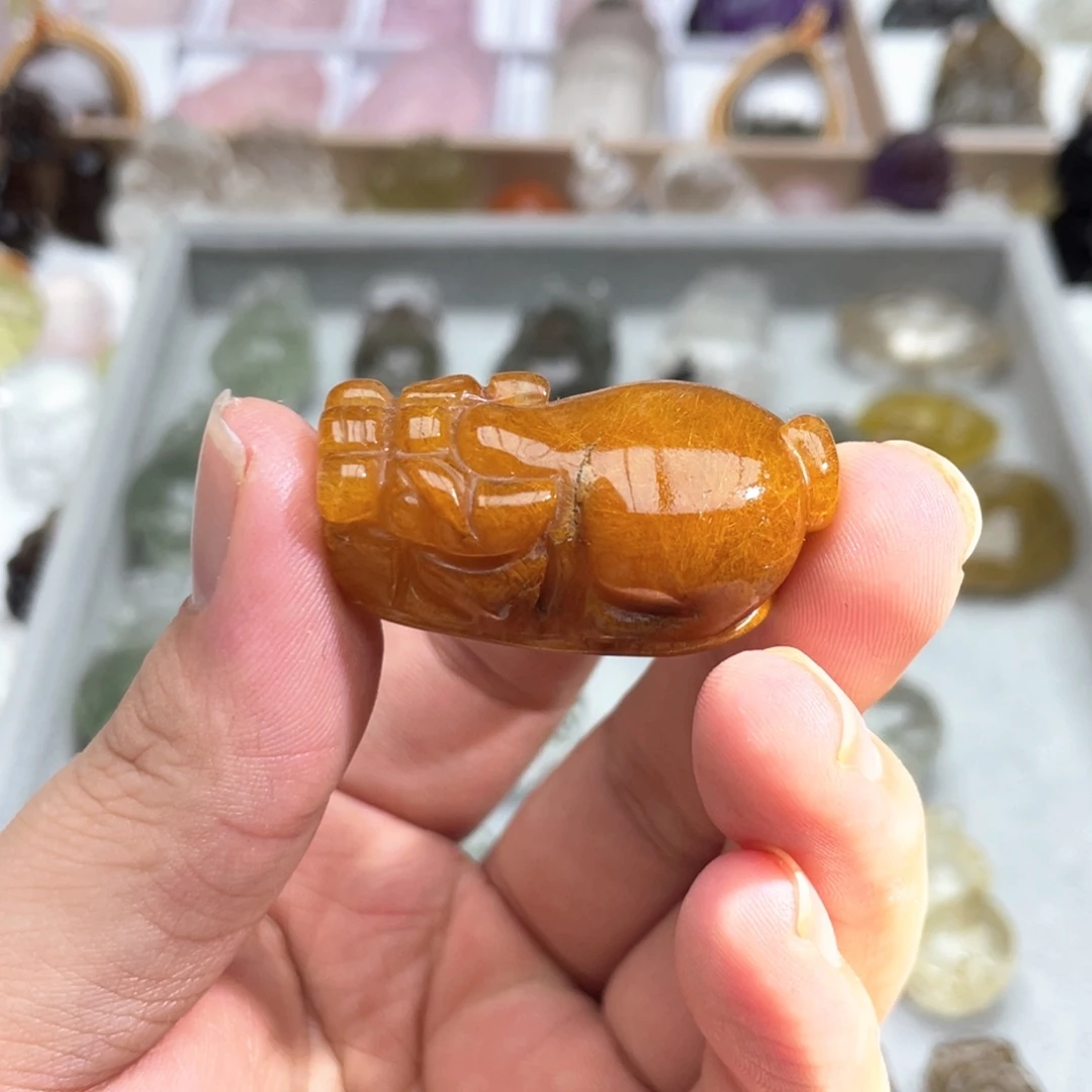 未镶嵌吊坠(不含链)水晶乐****蹦