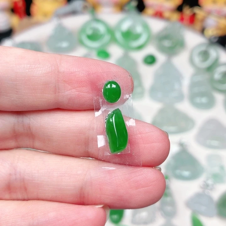 翡翠裸石缅甸天然A货翡翠