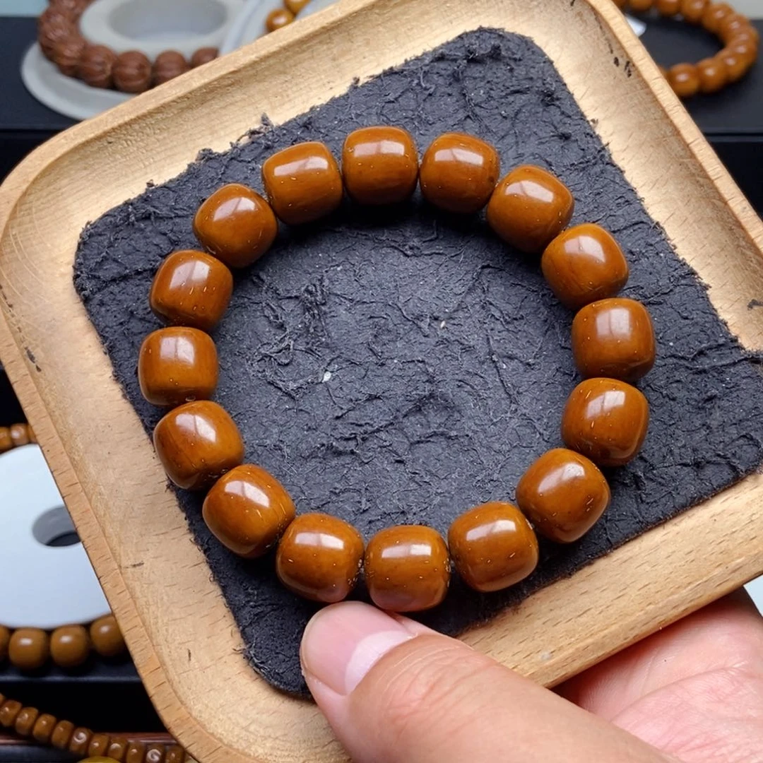 紫金鼠手串13.7mm精品天花板近实心