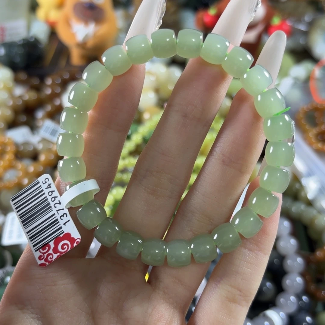 和田玉未镶嵌手链263