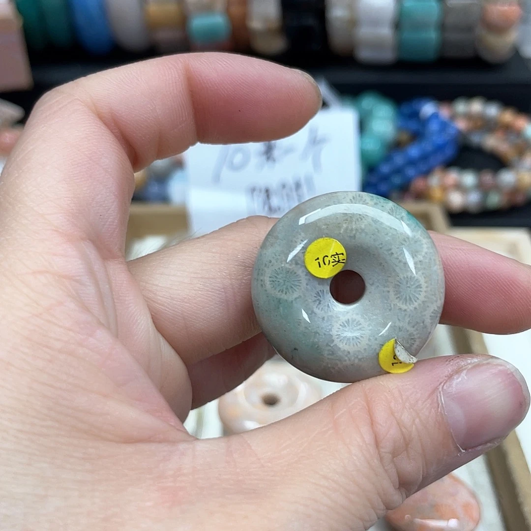 硅化珊瑚（珊瑚玉）手串未镶嵌?****614