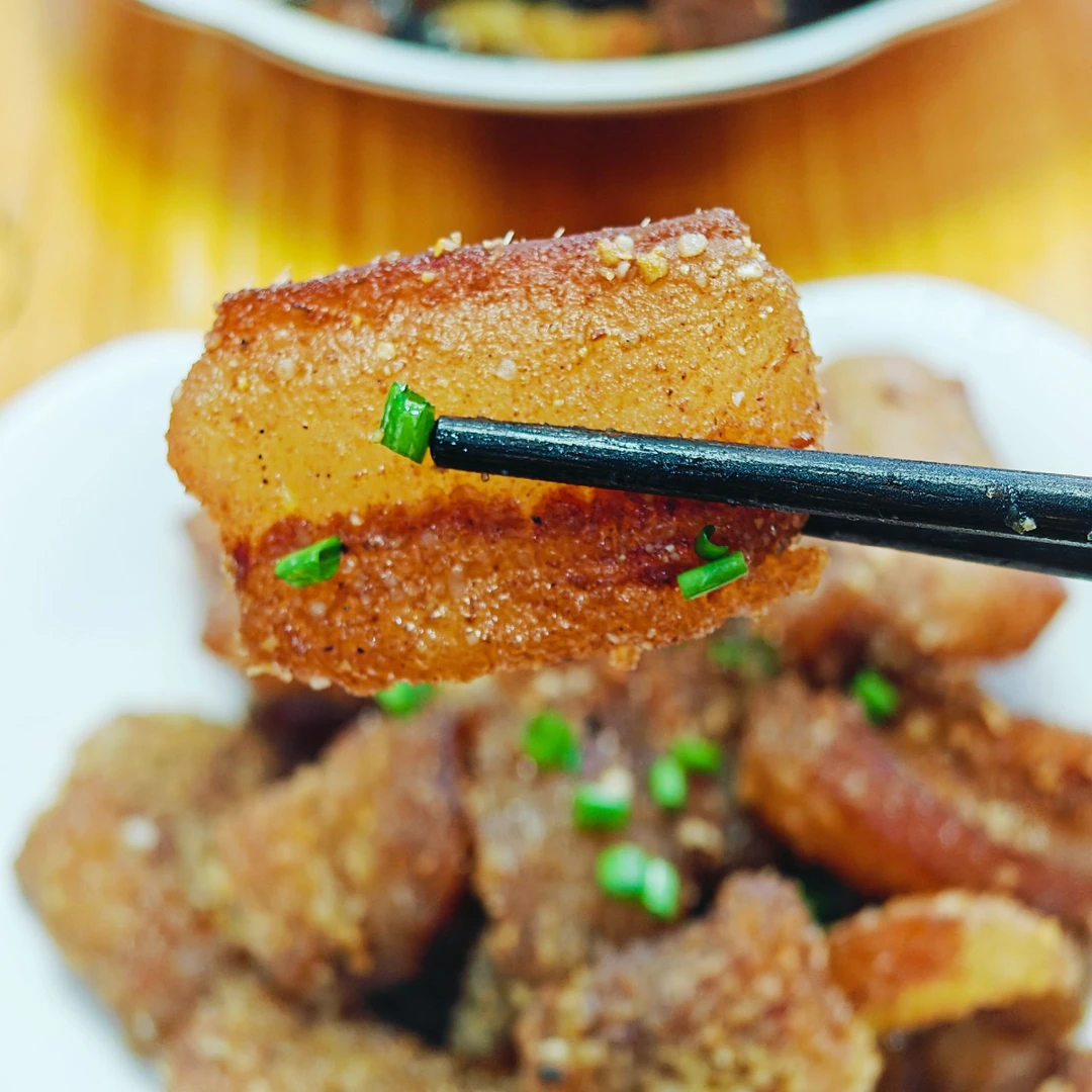 六安特产农家自晒粉蒸肉五花肉咸干渣肉米粉肉