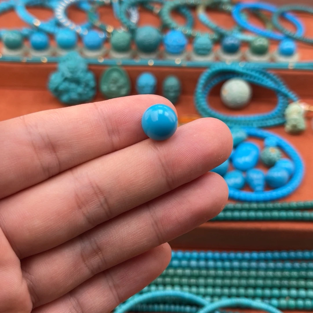 绿松石未镶嵌珠宝奇石