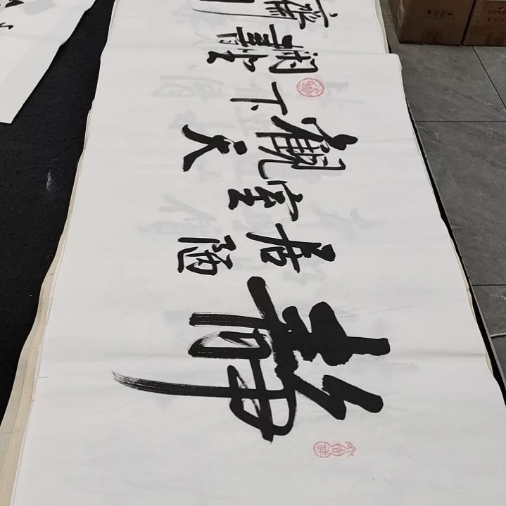 翰墨白武坤老师作品一副
