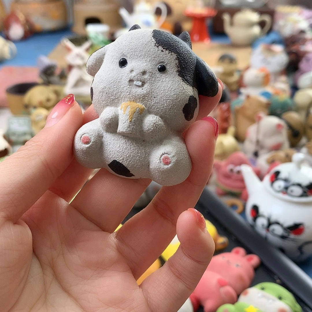 茶宠紫砂手工制作