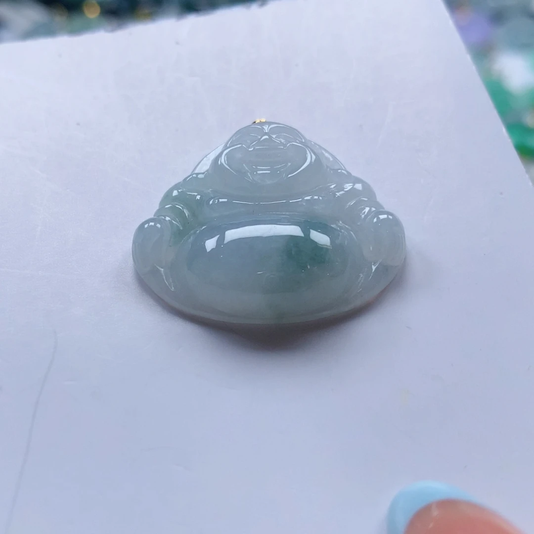翡翠未镶嵌颈饰吊坠
