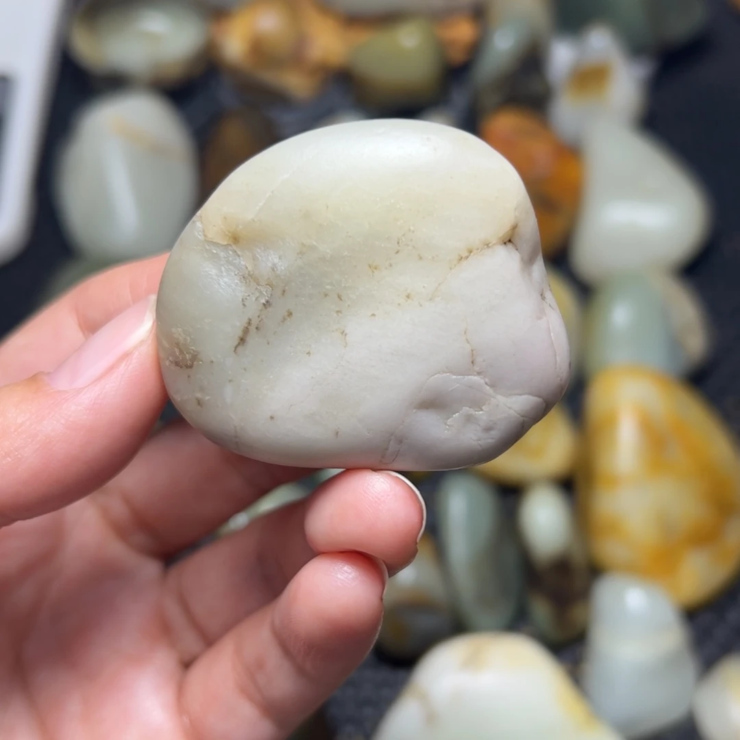 和田玉未镶嵌挂件33