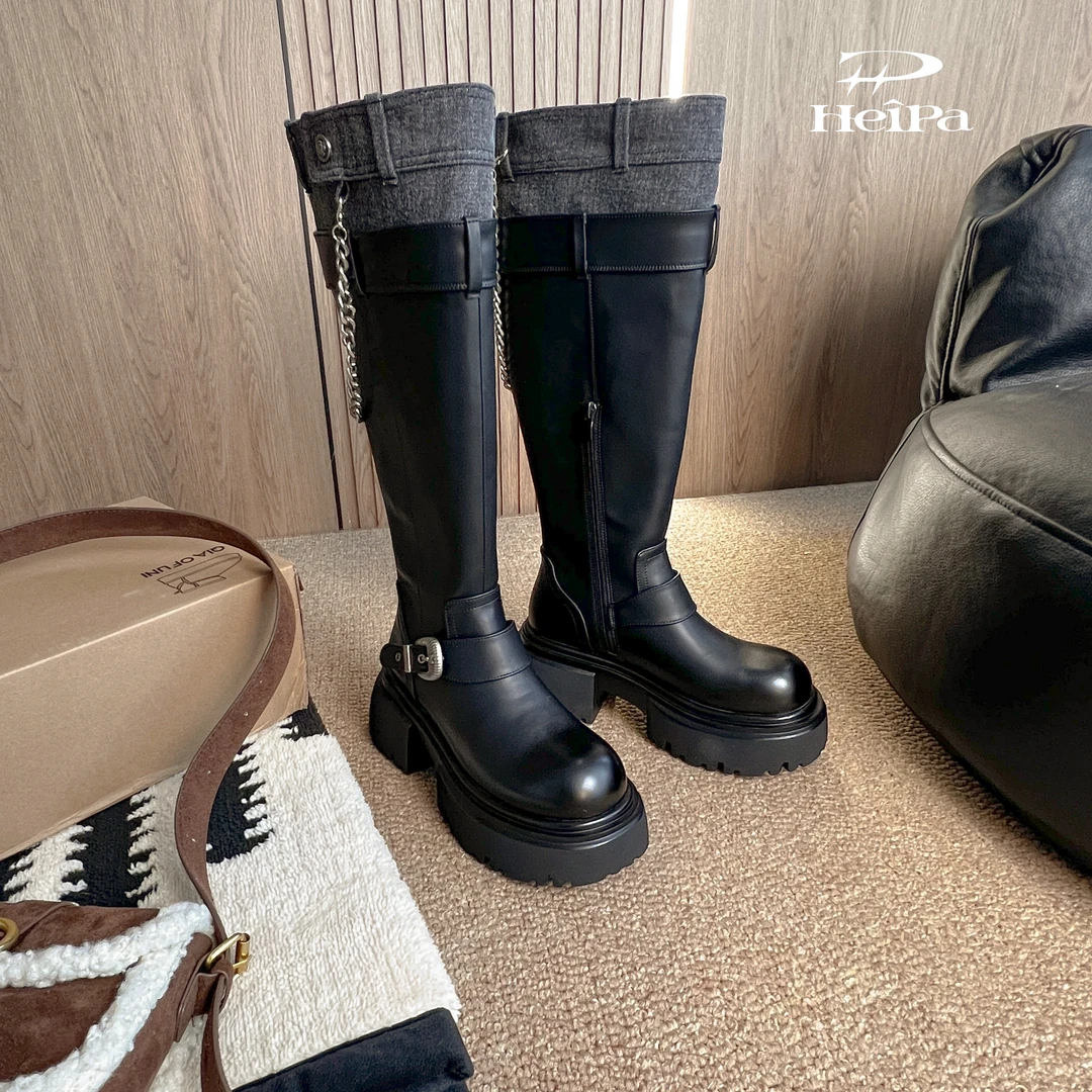 【HeiPa】CEB47 时尚马丁靴女