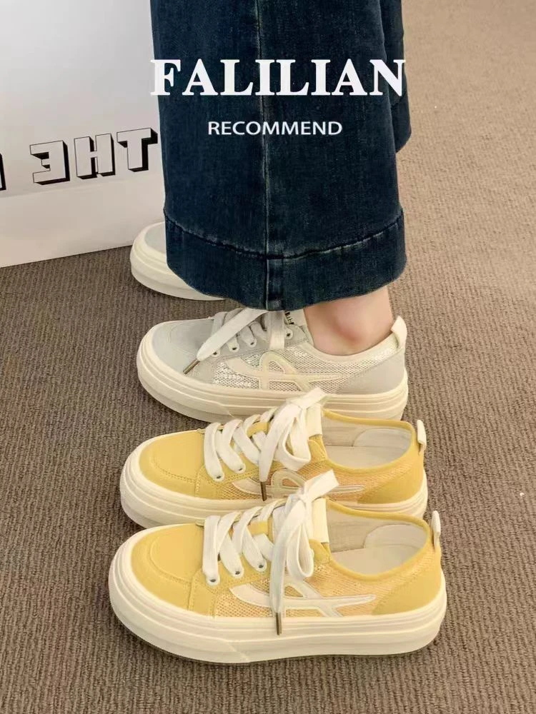 2506网红韩版网面透气休闲女鞋