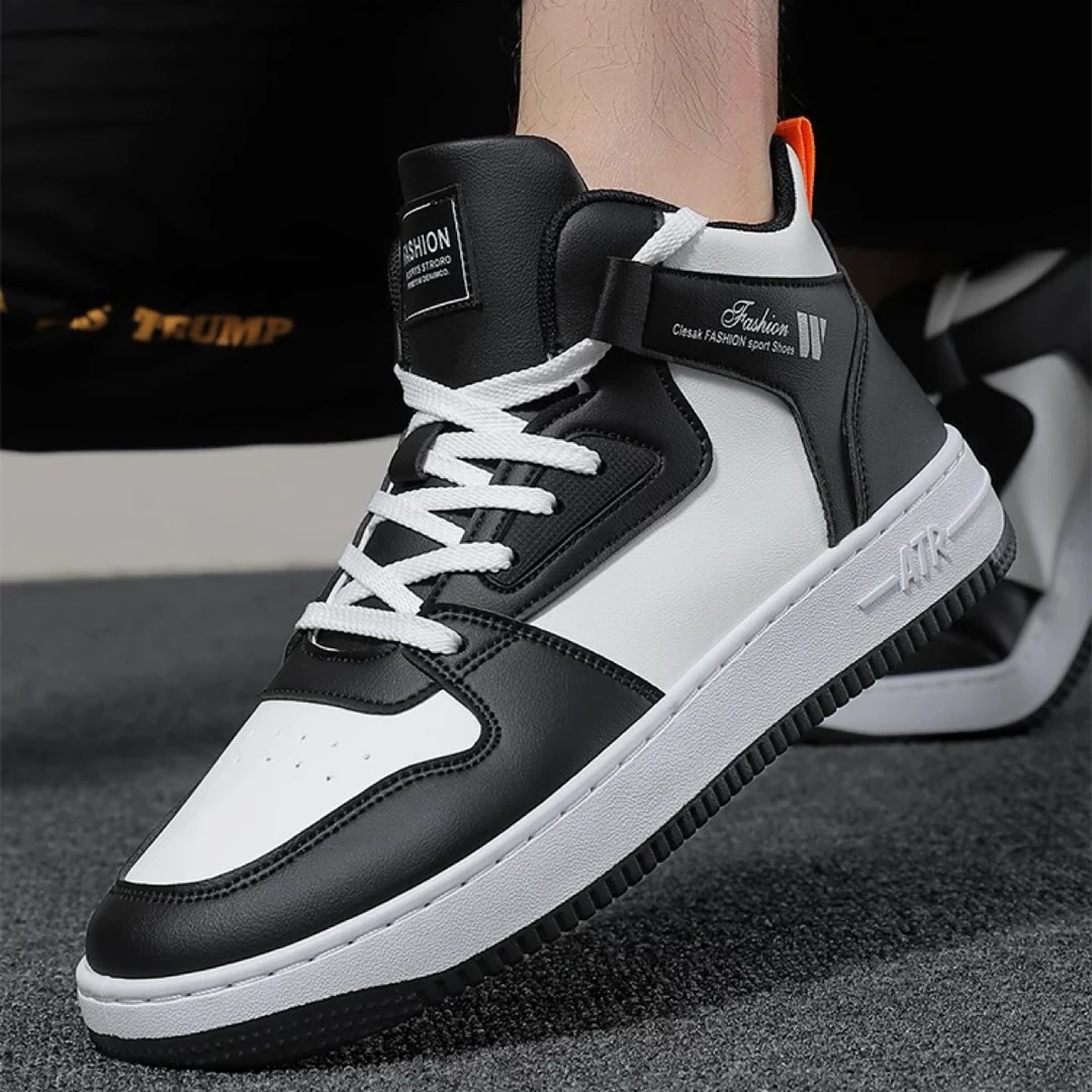 （新疆包邮）男士冬季加绒高帮鞋