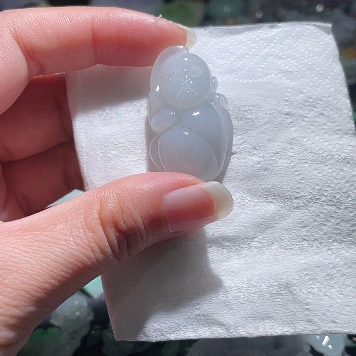 颈饰未镶嵌翡翠天