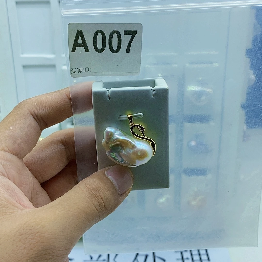 颈饰合金淡水珍珠