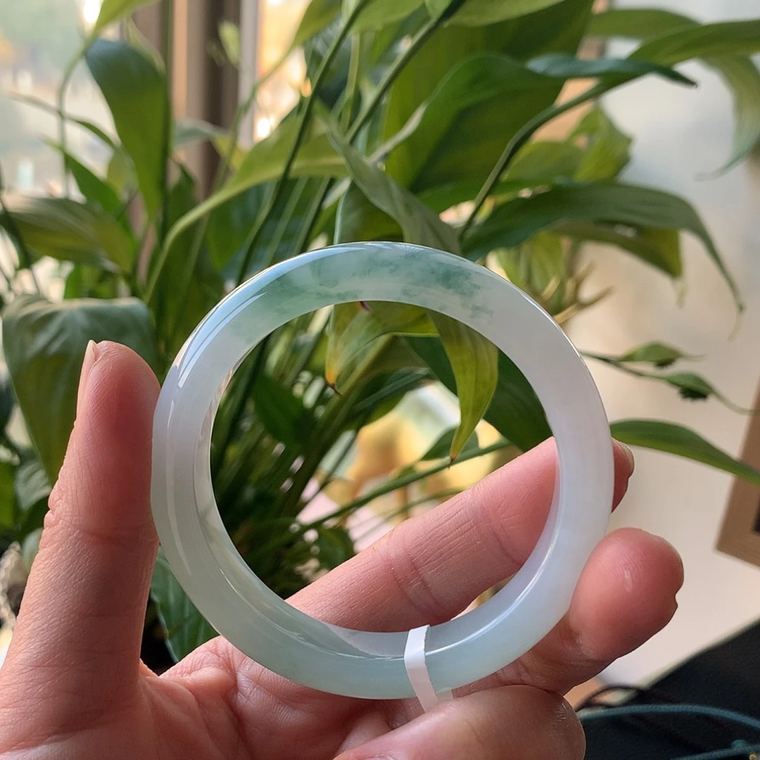 翡翠未镶嵌手镯天然翡翠手镯