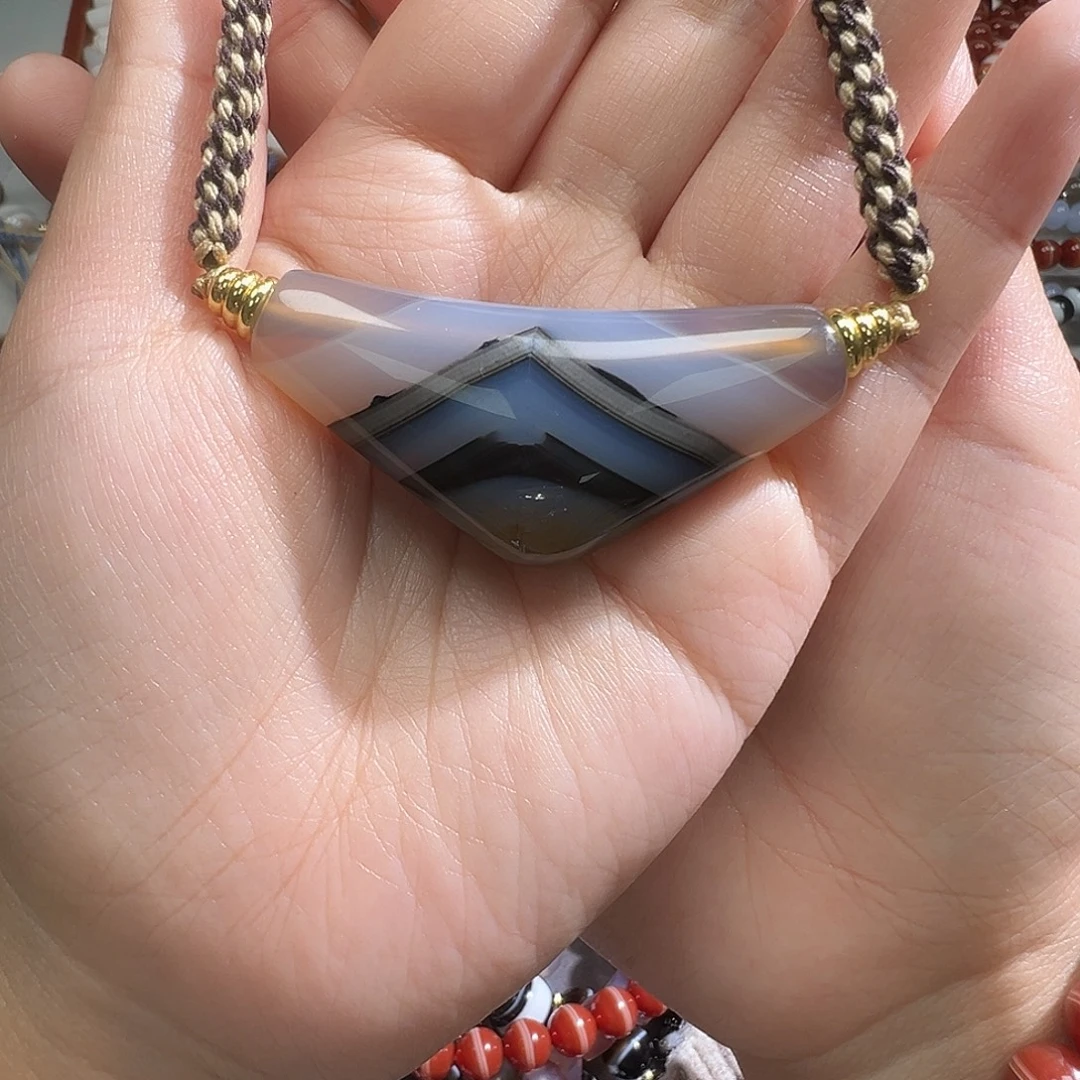 玛瑙/玉髓合金手链