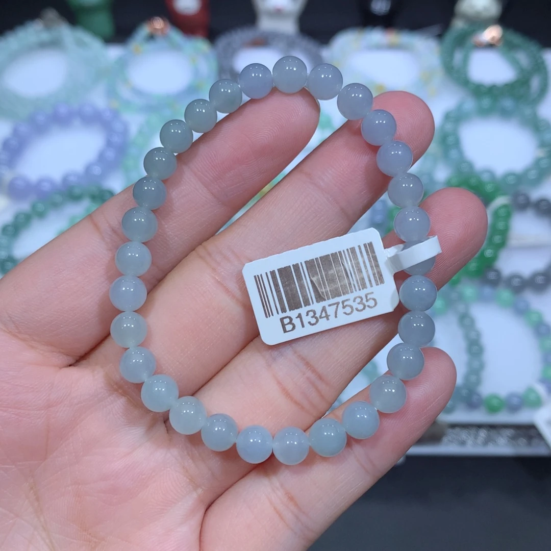 翡翠未镶嵌手串天然