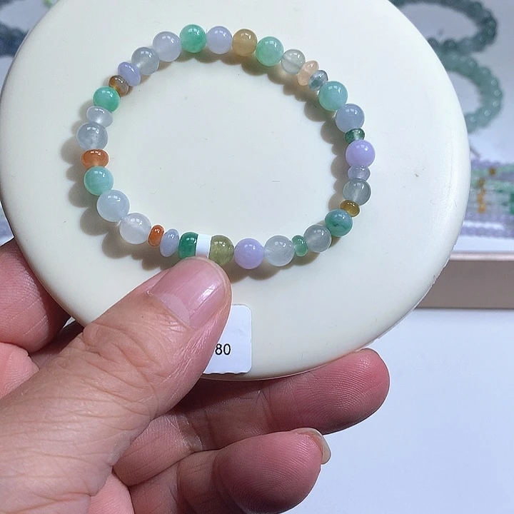 翡翠未镶嵌手链18